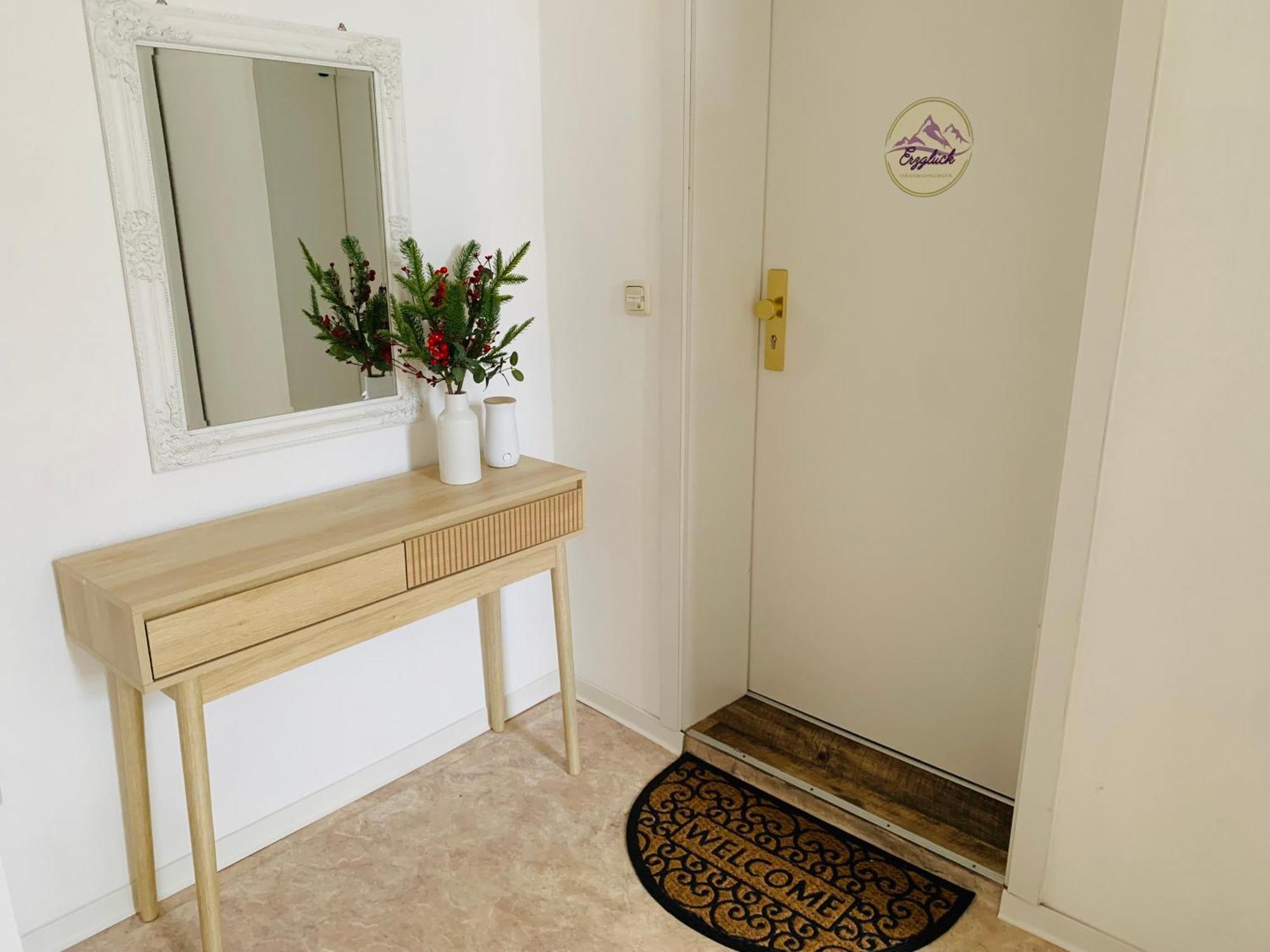 Am Schloss Wolkenstein, 75M2, 2Br, Babybett Esterno foto